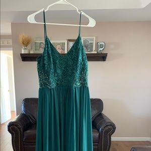 David’s Bridal Bridesmaid Dress In Jute